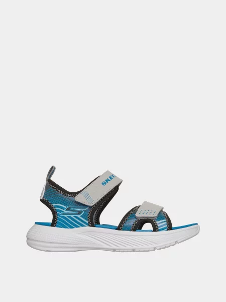 Детские сандалии Skechers серые