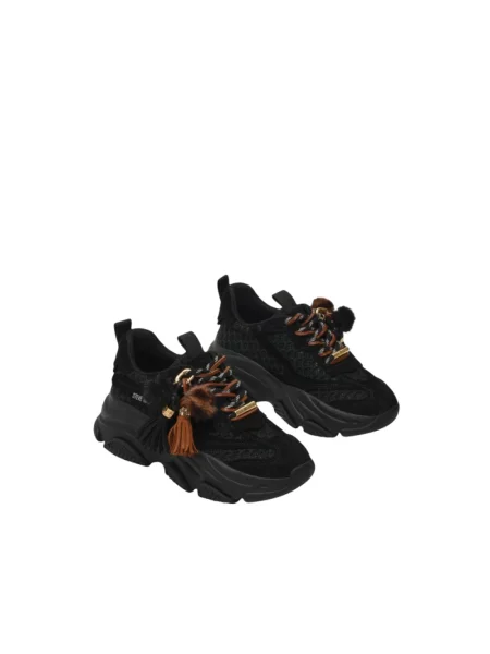Sneakersy Steve Madden skórzane czarne