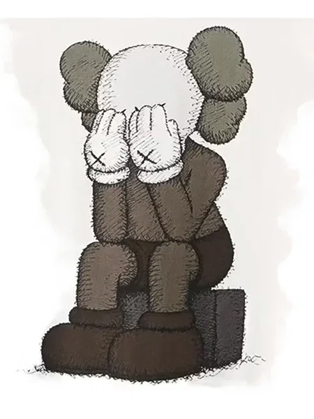 Μπλούζα Kaws λευκό