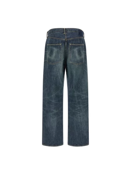 Jeansy Visvim niebieskie