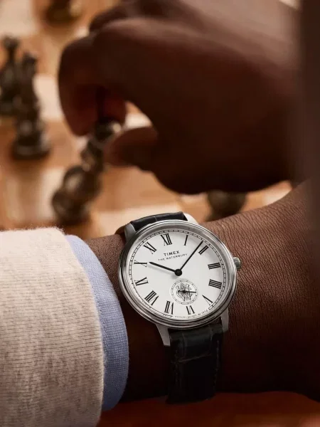 Pολόι Timex λευκό