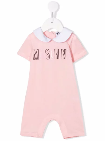 Kombinezon dziecięcy Moschino różowy