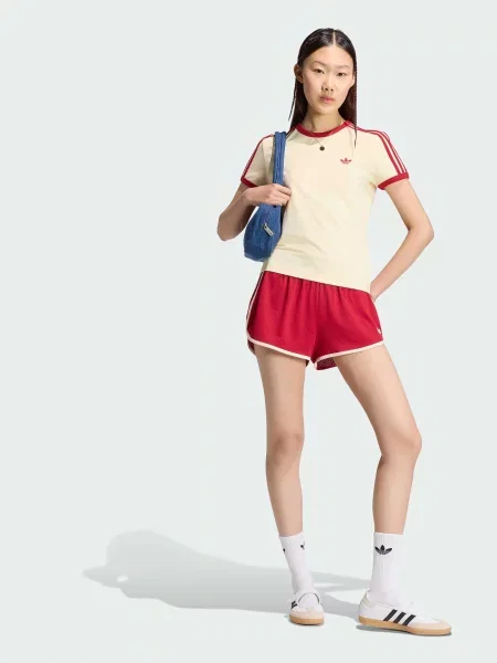 Футболка adidas 3 Stripes жовтий
