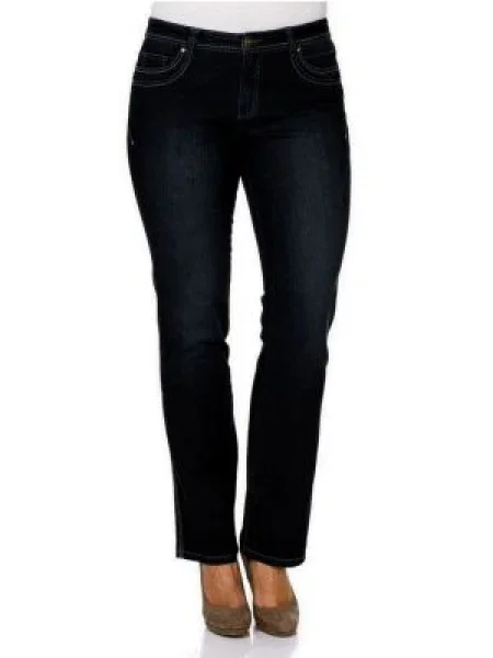 SHEEGO Jeans închis albastru