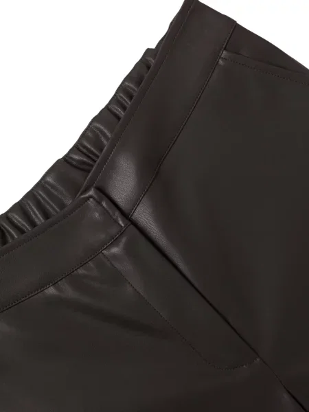 Pantaloni Alpha Studio din piele maro