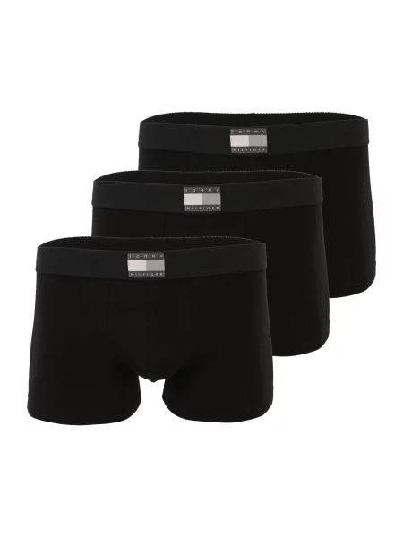 Tommy Hilfiger Underwear Boxeri gri / negru alb