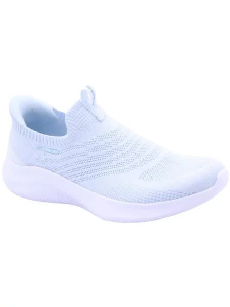 Sneakersy Skechers niebieskie