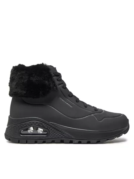 Μποτάκια Skechers μαύρο
