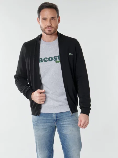 Pulover Lacoste clasic negru
