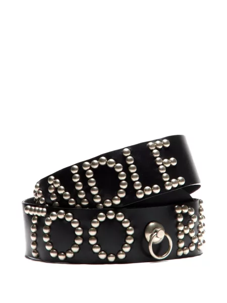 Curea Doublet cu tepi negru