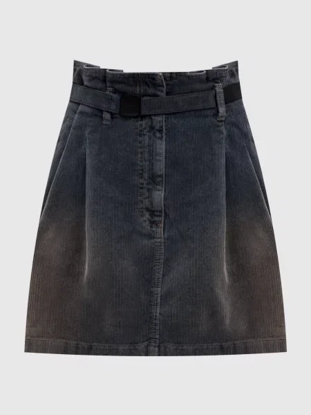 Вельветова спідниця міні Dirty Dying Juun.j синя