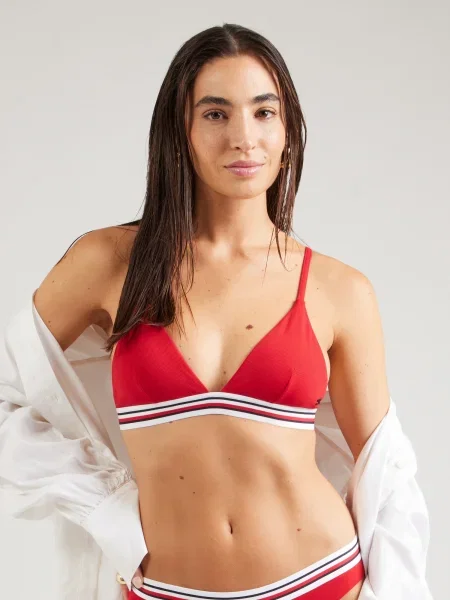 Plavky Tommy Hilfiger červená