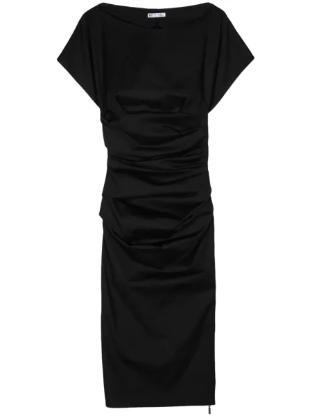 Rochie midi Maticevski până la genunchi de costum negru