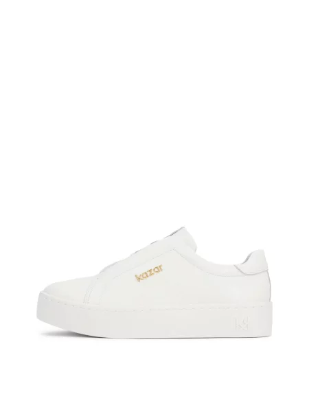 Sneakerși Kazar alb