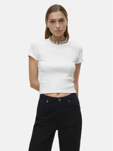 VERO MODA Majica CHLOE' bijela