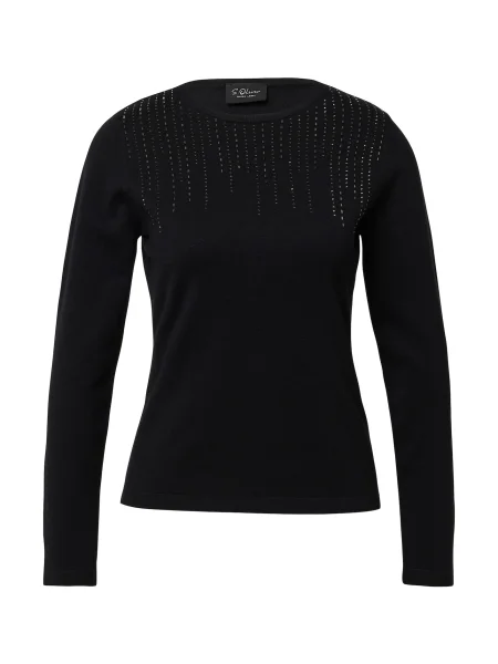 S.Oliver Pulover / srebrna črna