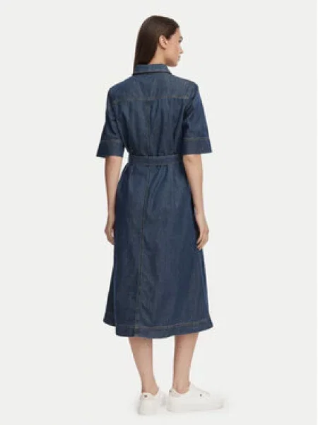 Tommy Hilfiger haljina A-kroja od trapera plava