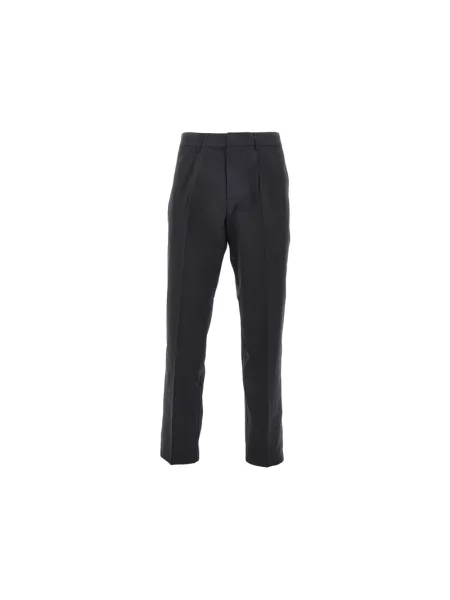 Spodnie Emporio Armani niebieskie