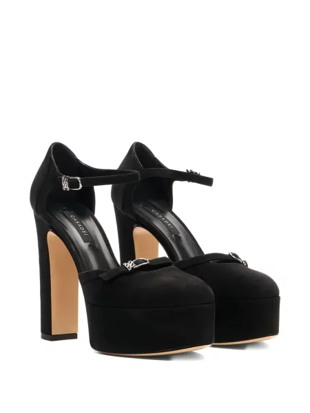 Pantofi cu toc Casadei cu platformă negru