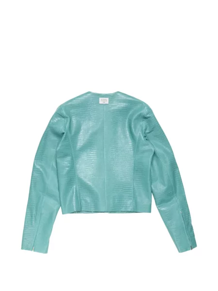 Geanta de piele Acne Studios albastru