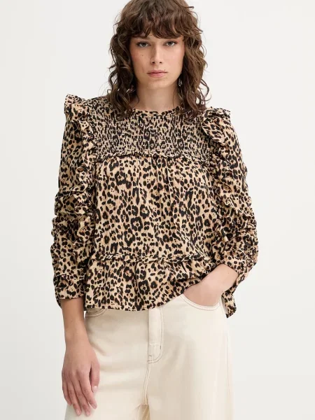 MUNTHE bluză CRISP modelator bej