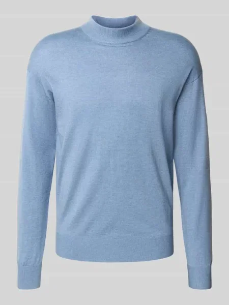 Sweter z dzianiny z prążkowanymi wykończeniami Scotch & Soda