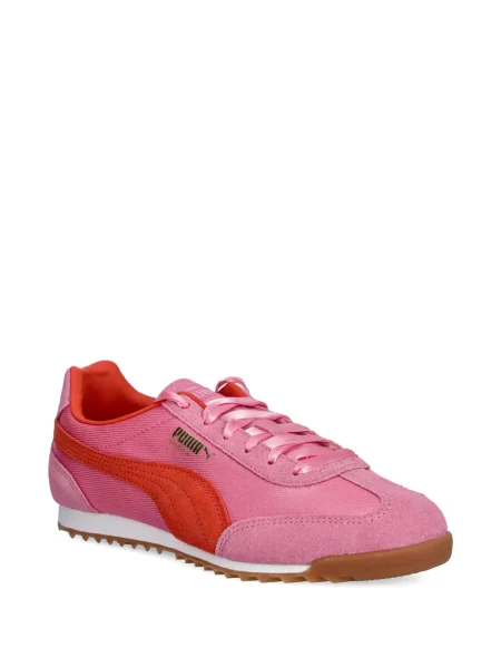 Sneakerși Puma cu dungi roz