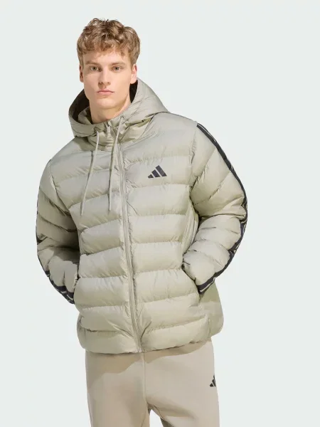 Демисезонная куртка Adidas зеленая