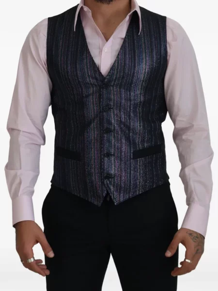 Vestă Dolce & Gabbana cu dungi negru