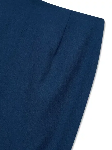 Fusta maxi Studio Tomboy cu cataramă lungă albastru