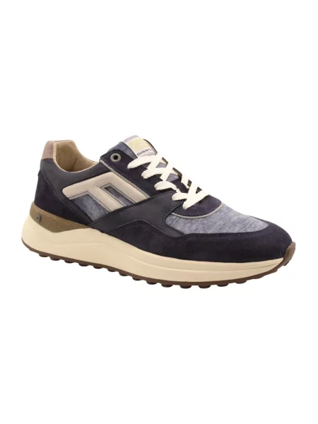 Sneakersy Floris Van Bommel niebieskie