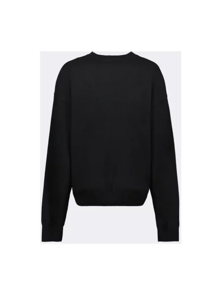 Dzianinowy sweter Coperni z logo czarny