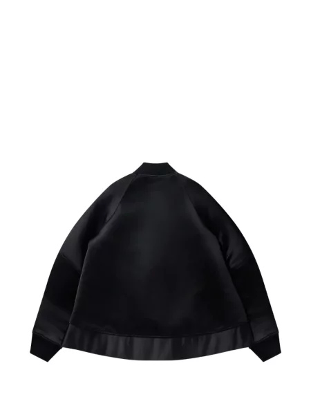 Geacă bomber Black Comme Des Garçons din satin negru