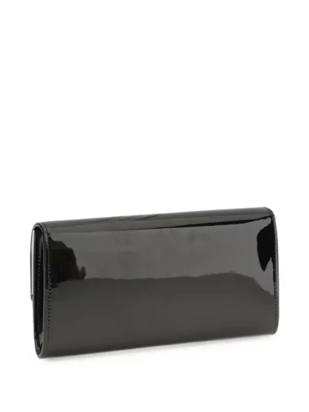 Geantă plic Jimmy Choo din piele negru