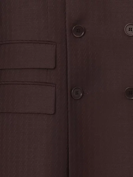 Μπλέιζερ Burberry διπλόκουμπα καφέ