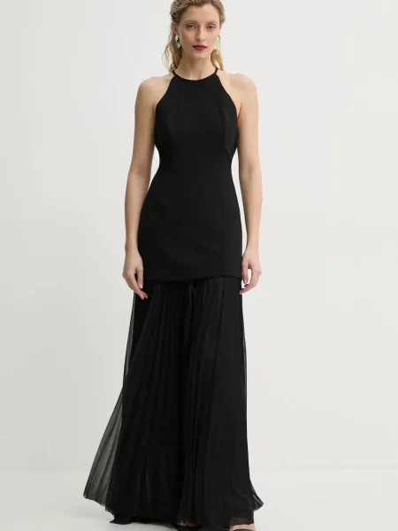 A.L.C. rochie Lana maxi evazati negru