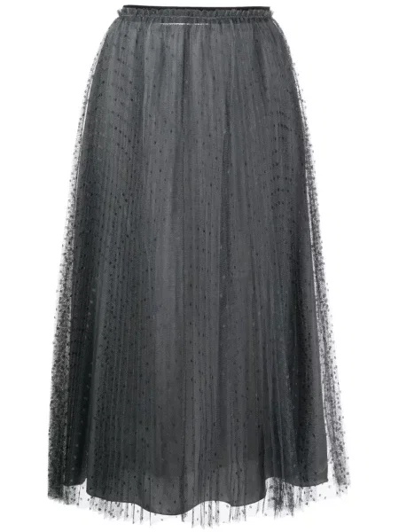 Fustă midi Red Valentino gri