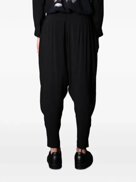 Pantaloni Tessitura Body Couture conici negru