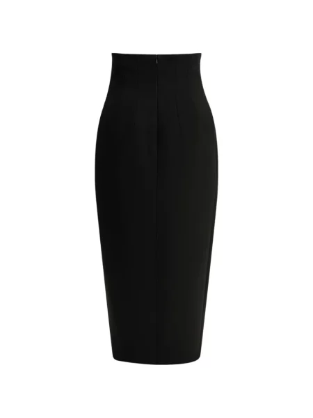 Fustă midi Khaite negru