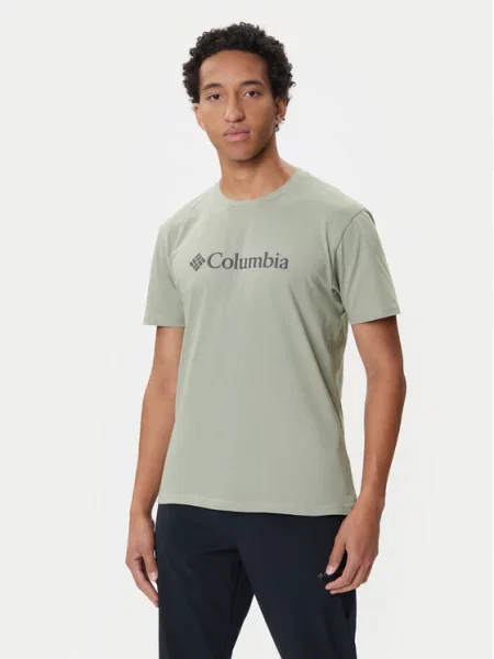 Columbia T-Shirt Csc Basic Logo™ zielony
