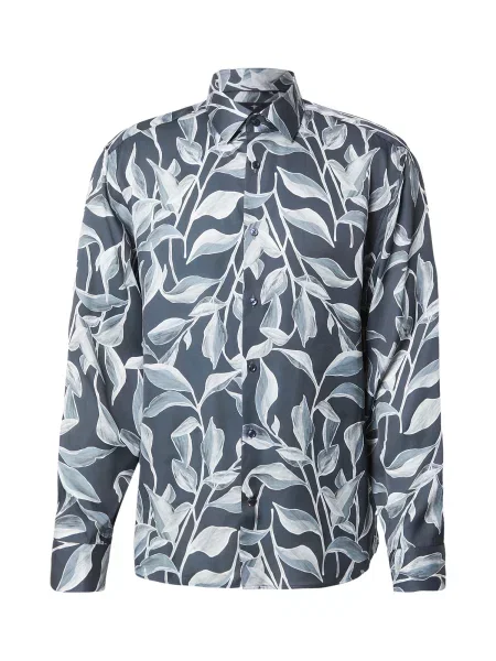 JOOP! Cămașă Matty cyan / verde pastel / murdar alb