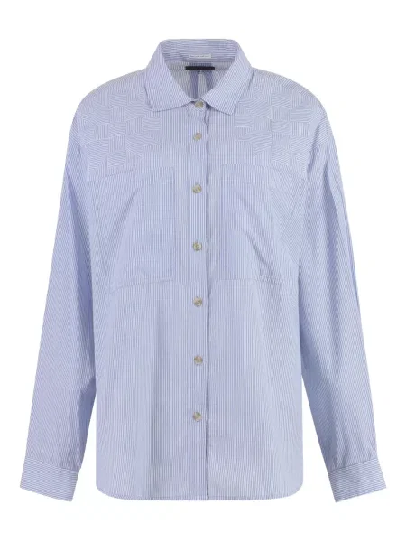 Koszula Mother w paski niebieska