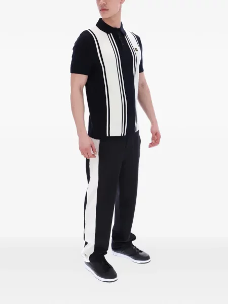 Ριγέ polo Fila μαύρο