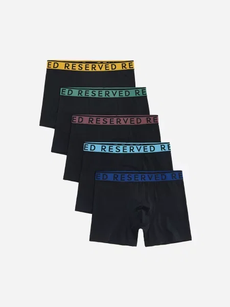 Длинные боксеры Reserved черные