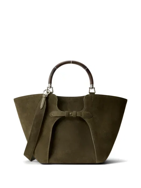 Geantă shopper Ralph Lauren Collection verde