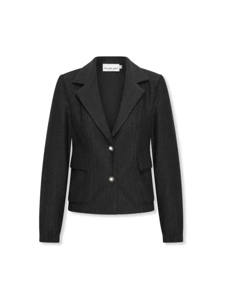 Lniana marynarka Helena Hart czarna