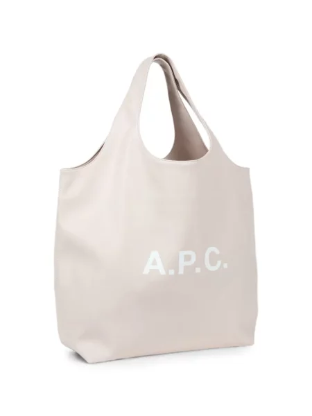 Geantă shopper A.p.c. cu imagine