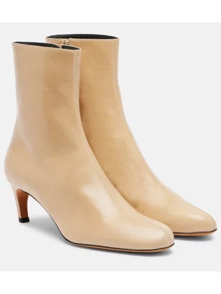 Cizme scurte Proenza Schouler din piele bej