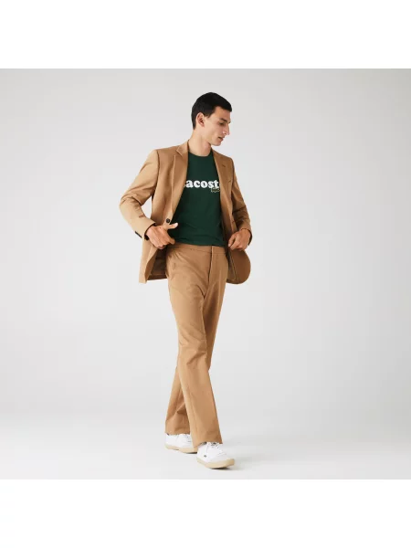 Брюки Lacoste.com коричневые
