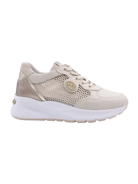 Sneakersy Nerogiardini beżowe
